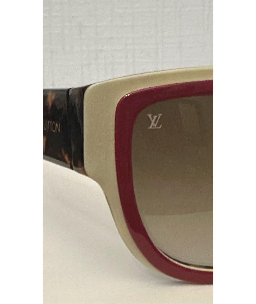 LOUIS VUITTON Мульти пластиковые солнцезащитные очки, фото 3