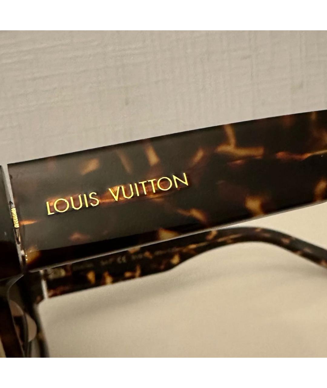 LOUIS VUITTON Мульти пластиковые солнцезащитные очки, фото 8