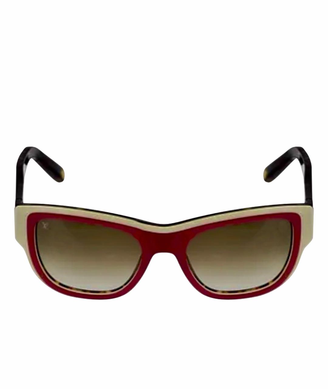 LOUIS VUITTON Мульти пластиковые солнцезащитные очки, фото 9