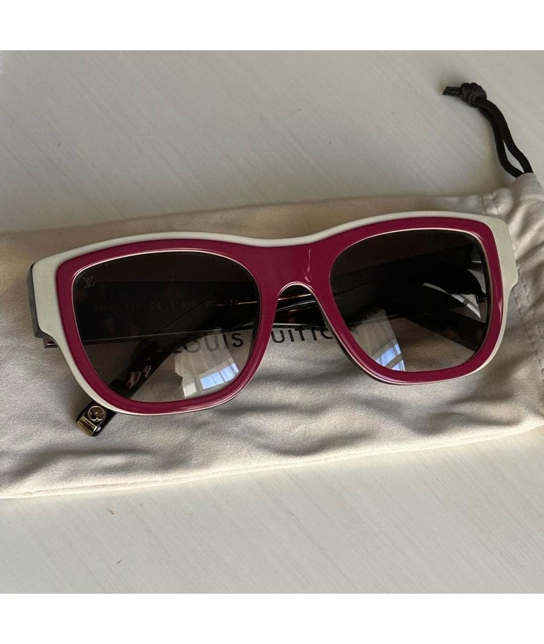 LOUIS VUITTON Мульти пластиковые солнцезащитные очки, фото 4