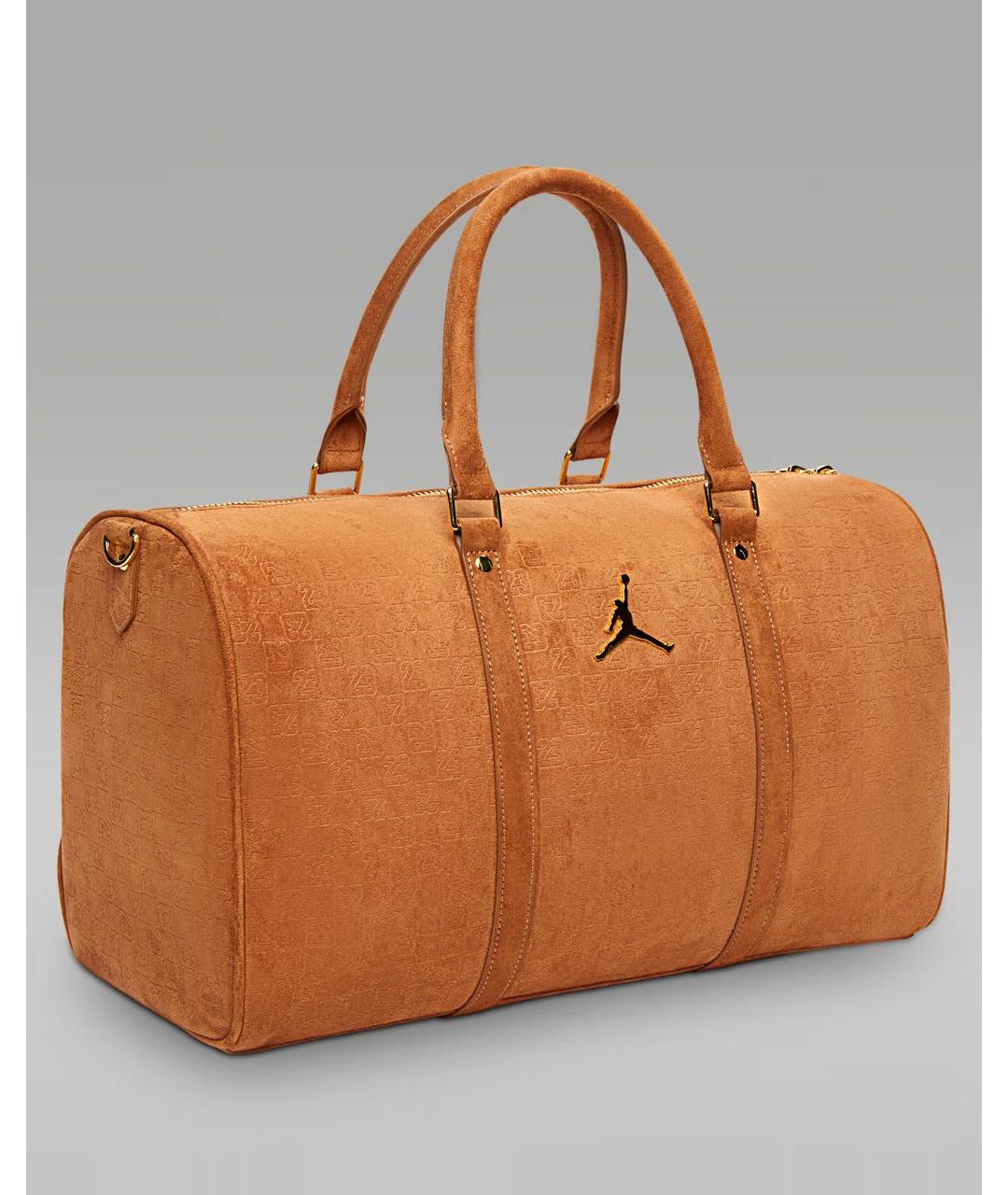 JORDAN Оранжевая дорожная/спортивная сумка, фото 2