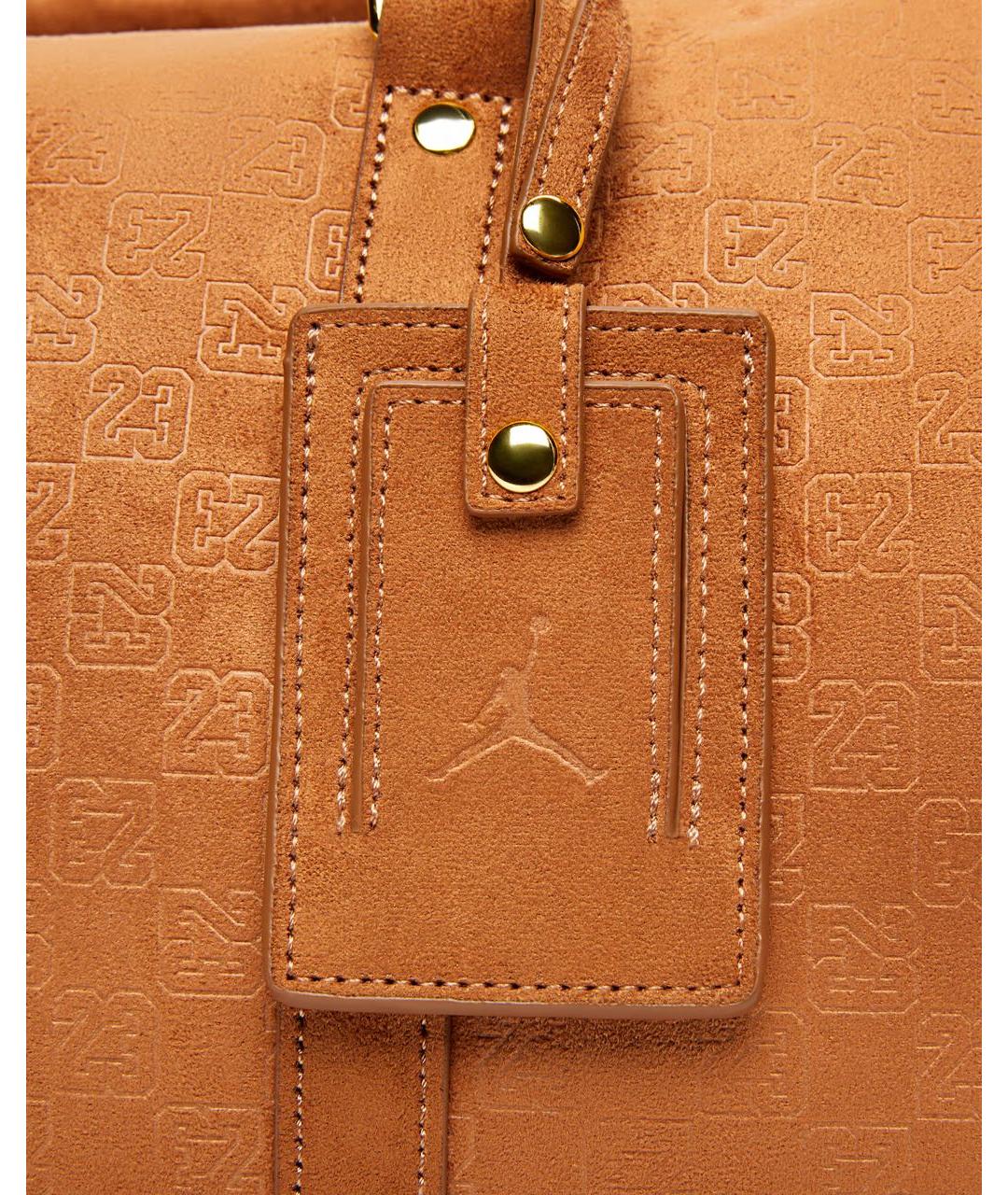 JORDAN Оранжевая дорожная/спортивная сумка, фото 5