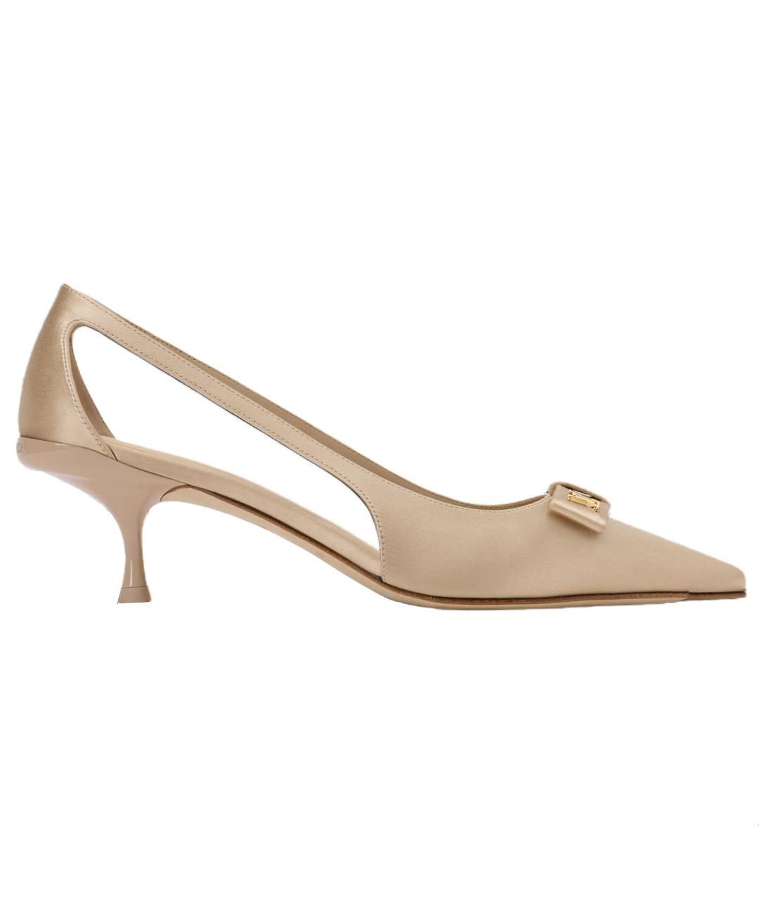 LOUIS VUITTON Бежевые туфли, фото 1