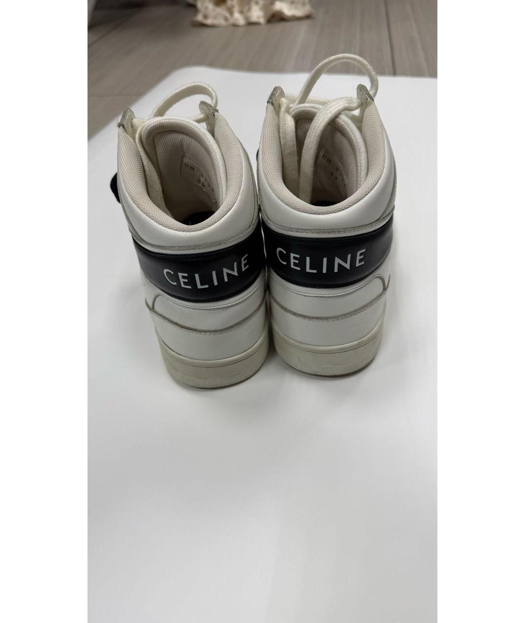 CELINE Мульти кожаные кроссовки, фото 4