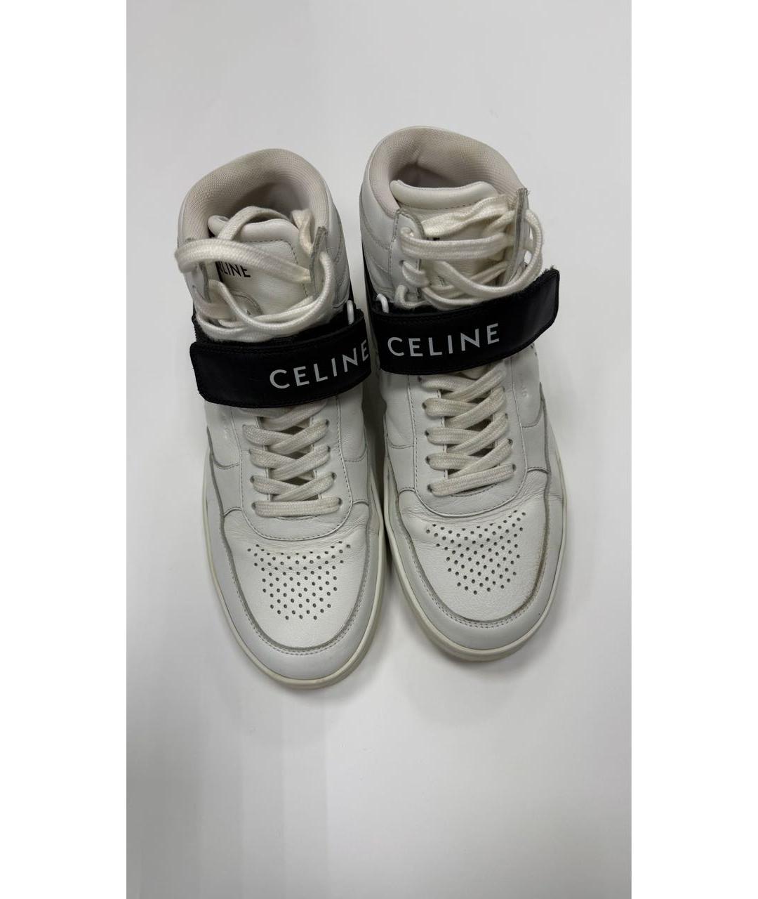 CELINE Мульти кожаные кроссовки, фото 3