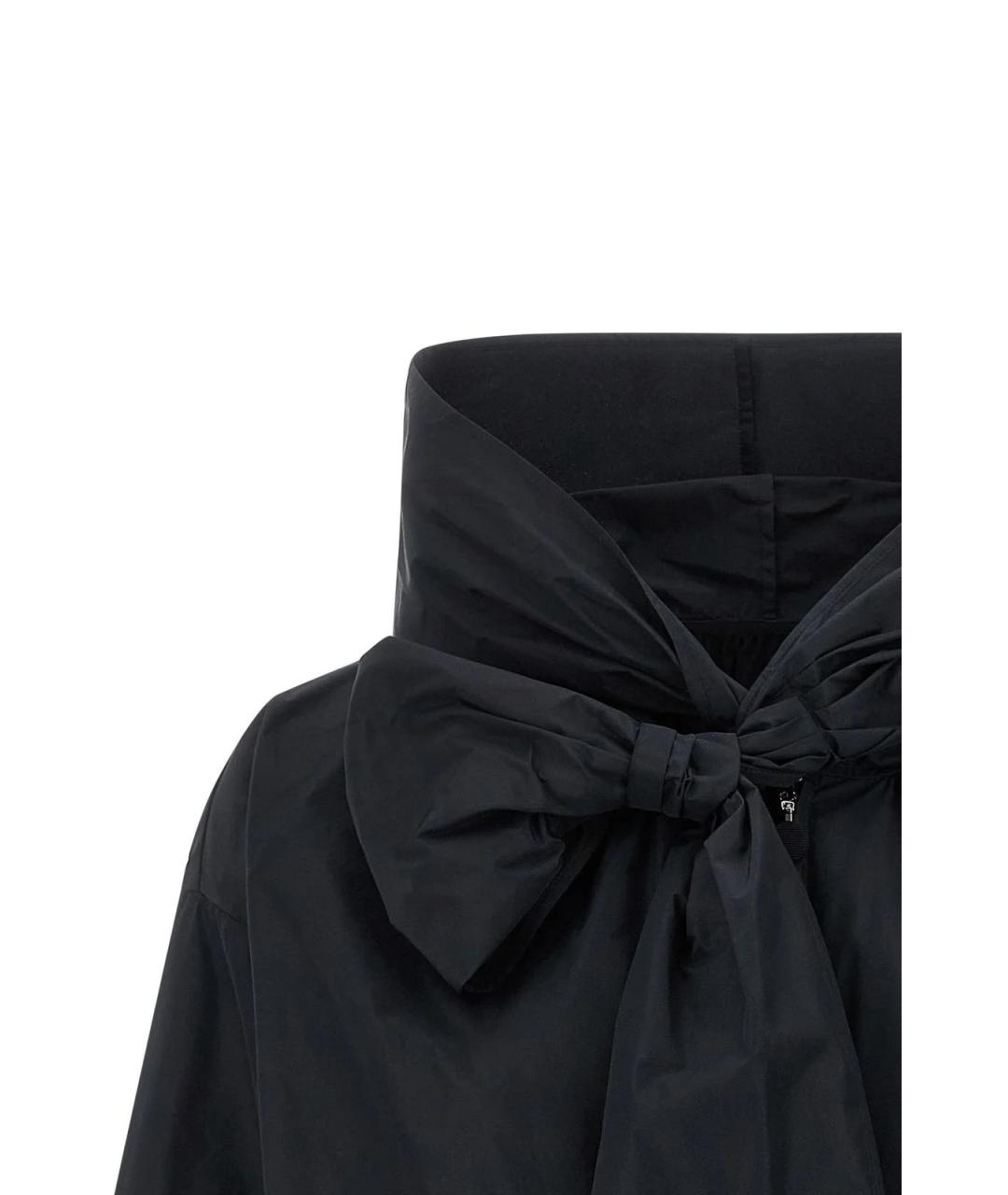 MONCLER Синяя полиэстеровая куртка, фото 3