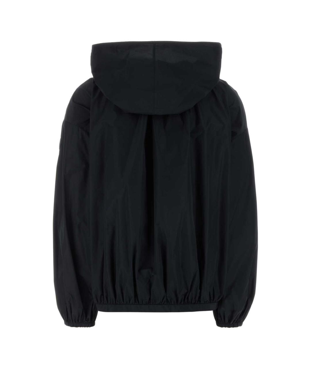 MONCLER Синяя полиэстеровая куртка, фото 2