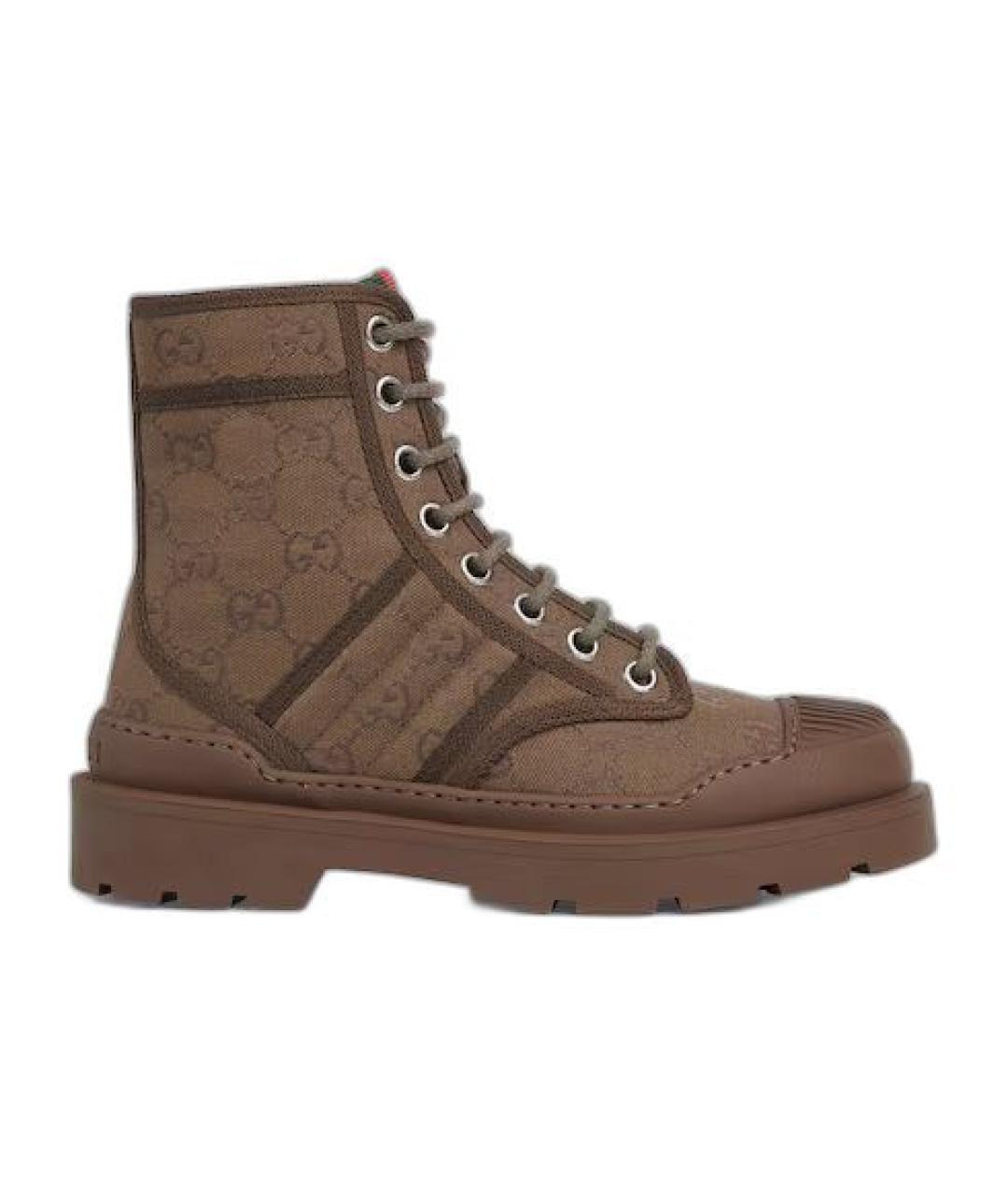 GUCCI Текстильные ботинки, фото 1