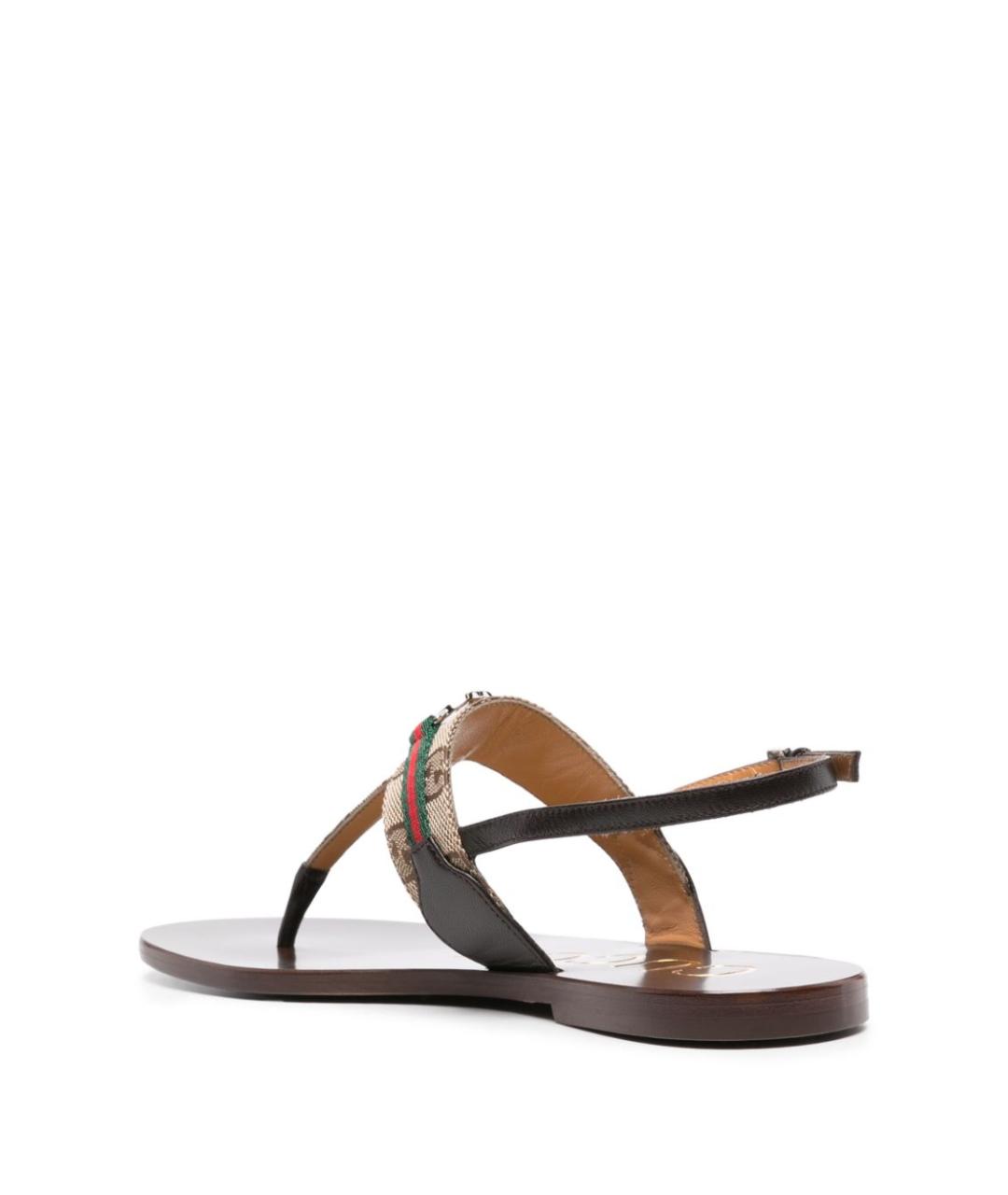 GUCCI Кожаные сандалии, фото 4