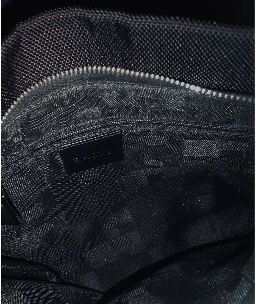 BALLY Черная кожаная сумка на плечо, фото 4