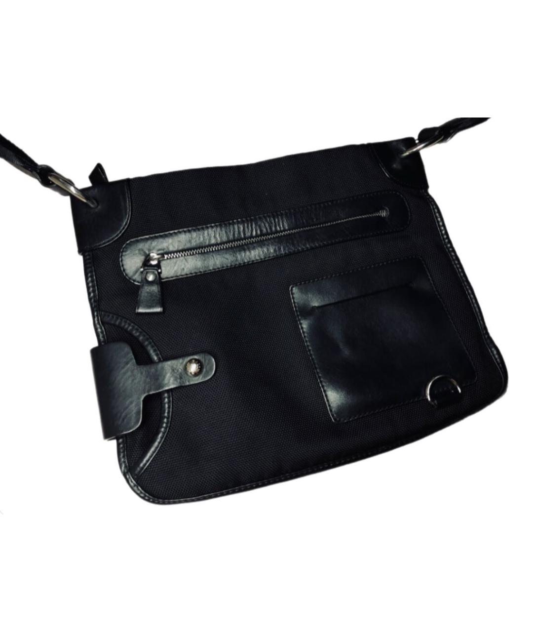 BALLY Черная кожаная сумка на плечо, фото 2