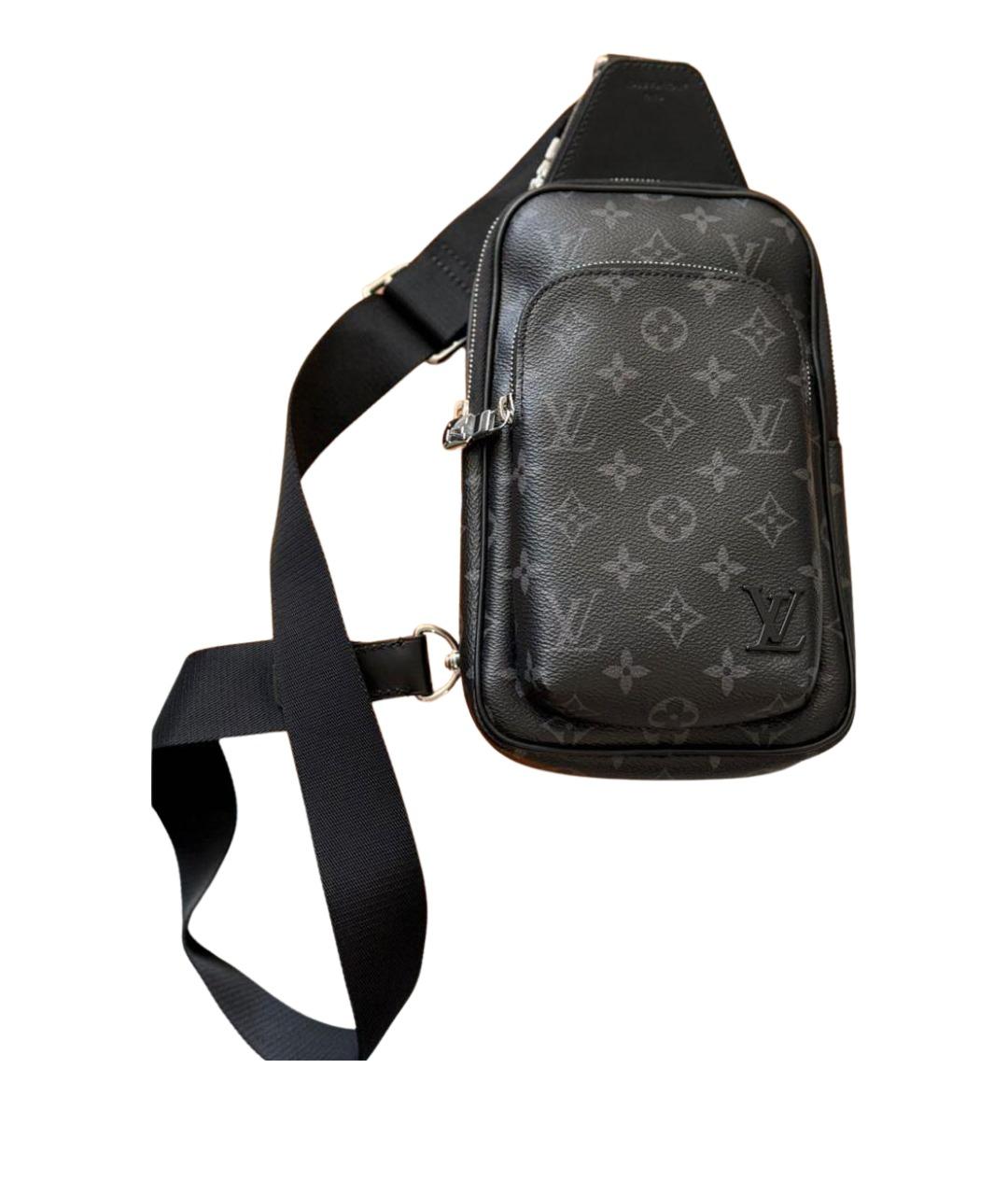LOUIS VUITTON Черная сумка на плечо, фото 1