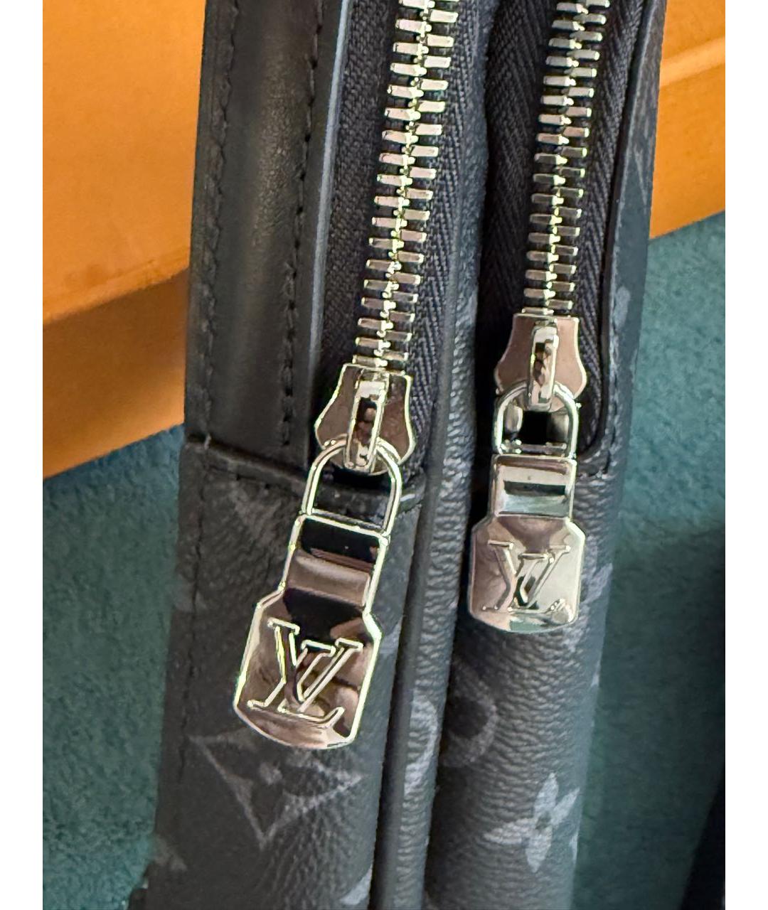 LOUIS VUITTON Черная сумка на плечо, фото 4