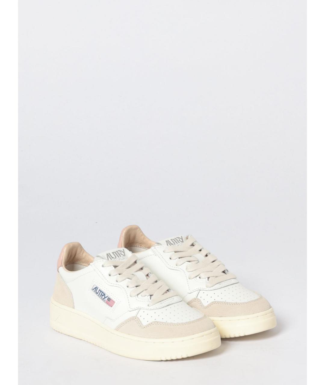 AUTRY Белые кожаные кеды, фото 2