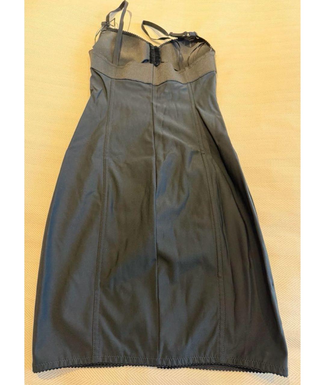 DOLCE&GABBANA Черное платье, фото 3