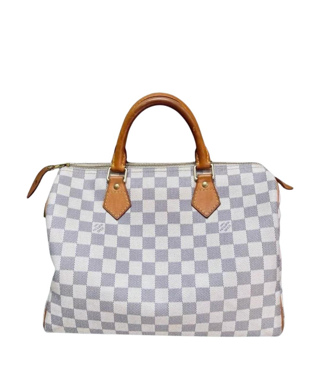 LOUIS VUITTON Белая сумка с короткими ручками, фото 1