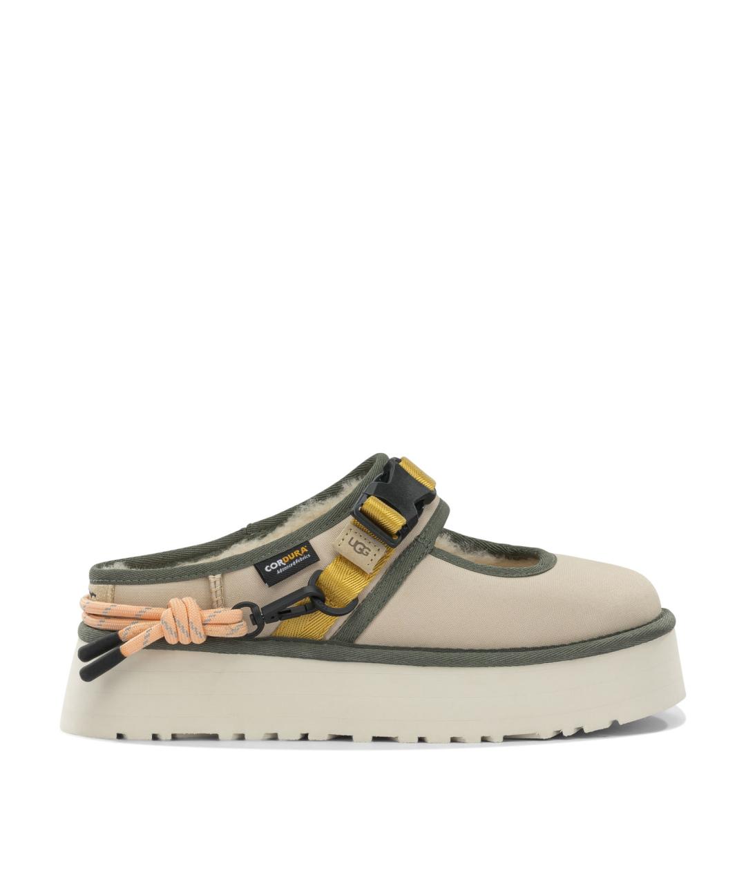 UGG AUSTRALIA Бежевые синтетические балетки, фото 1