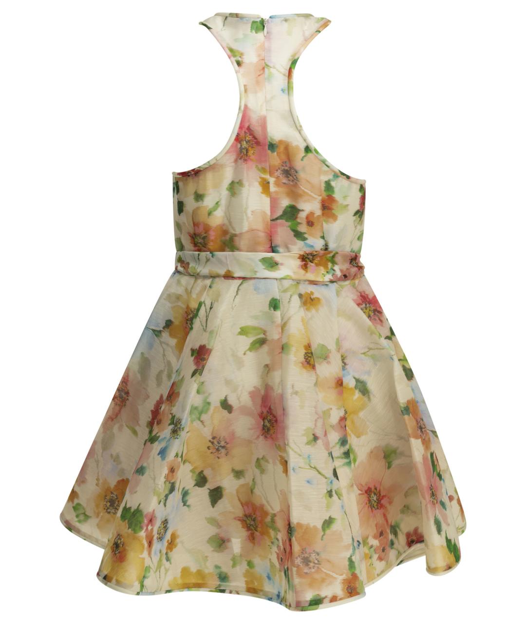 ZIMMERMANN Розовое льняное повседневное платье, фото 2