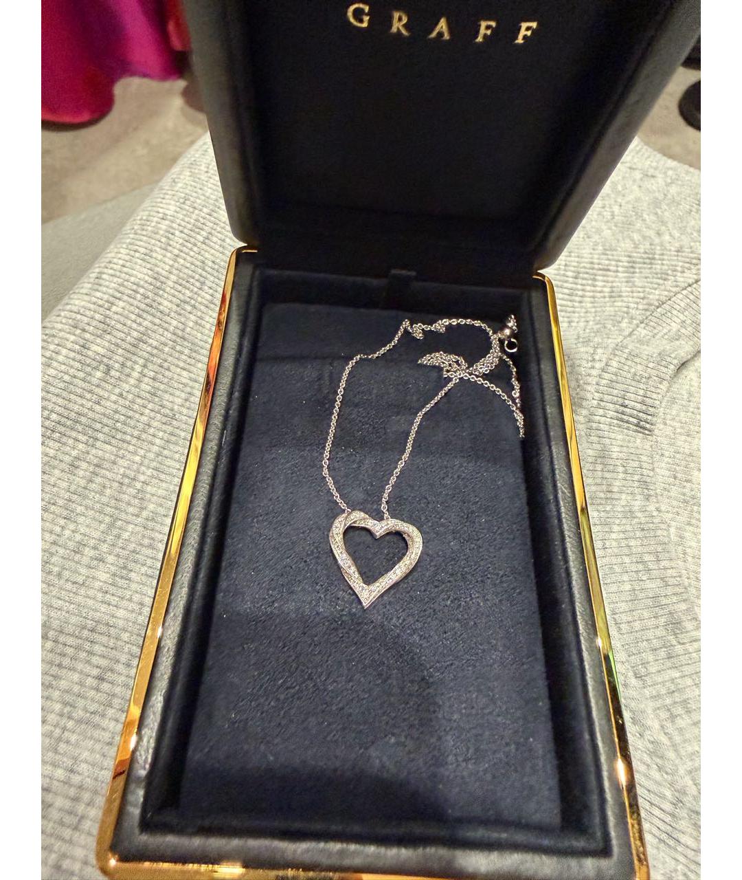 GRAFF Серебряная подвеска из белого золота, фото 2