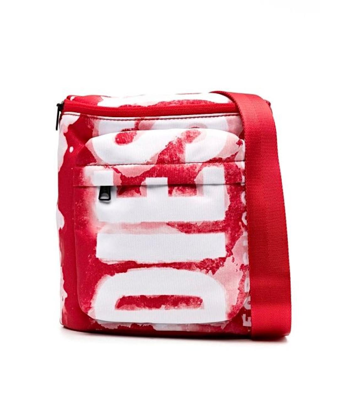 DIESEL Красная сумка через плечо, фото 9