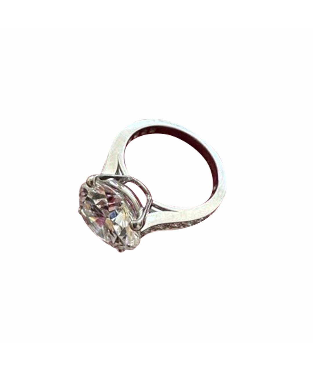 CARTIER Белое платиновое кольцо, фото 1