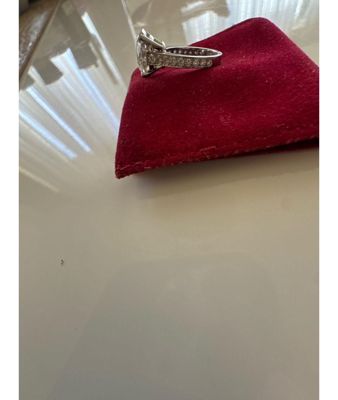 CARTIER Белое платиновое кольцо, фото 3