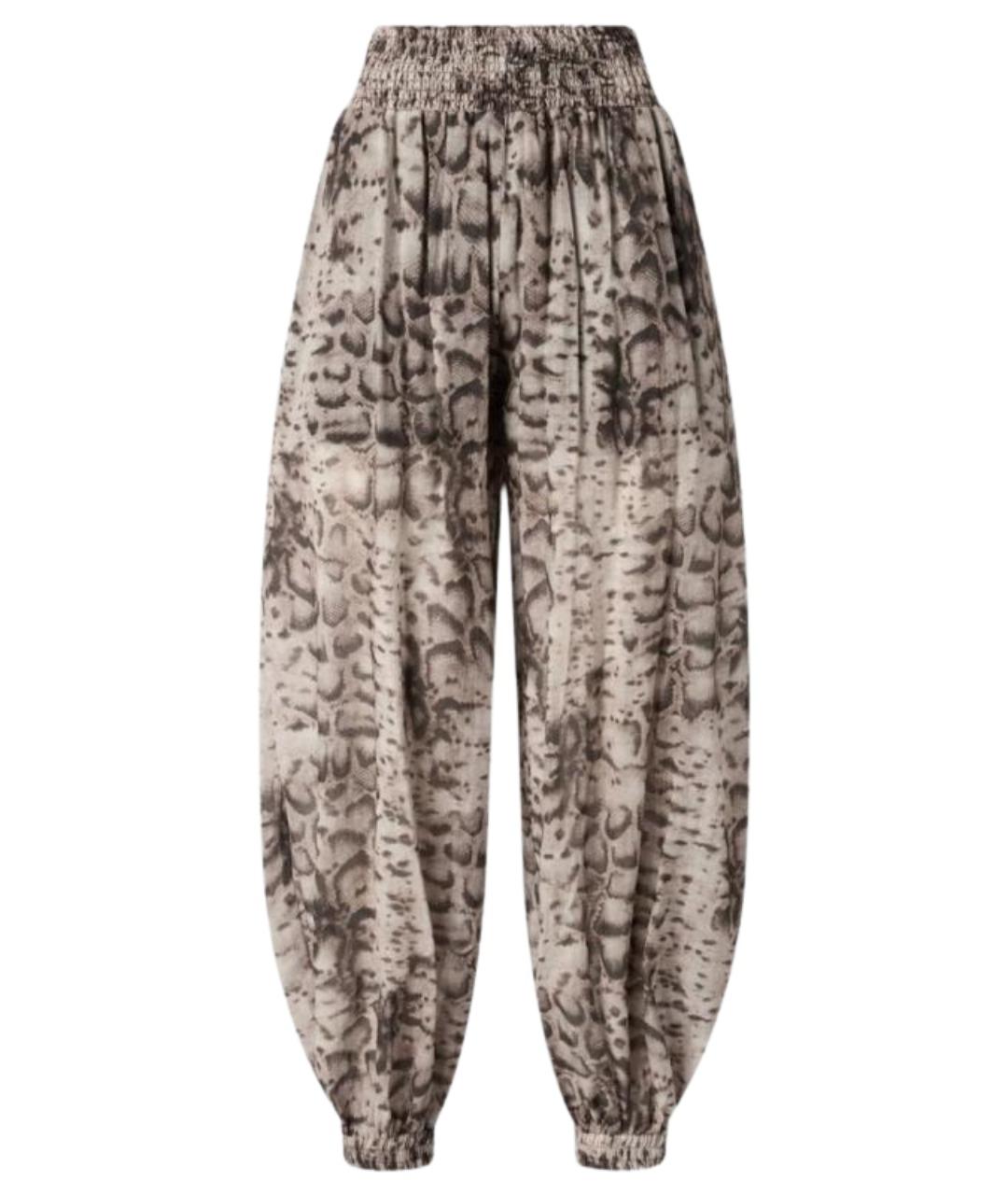 PINKO Мульти хлопковые прямые брюки, фото 1