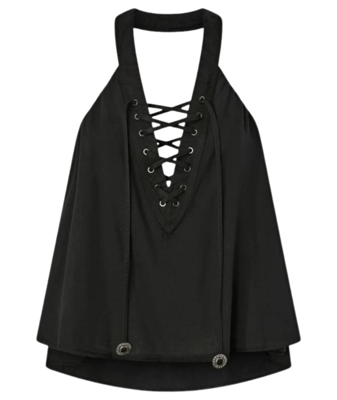 PINKO Черная хлопковая блузы, фото 1