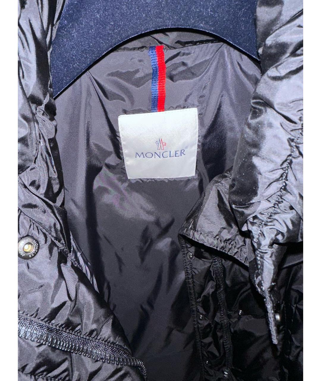 MONCLER Черная куртка, фото 4