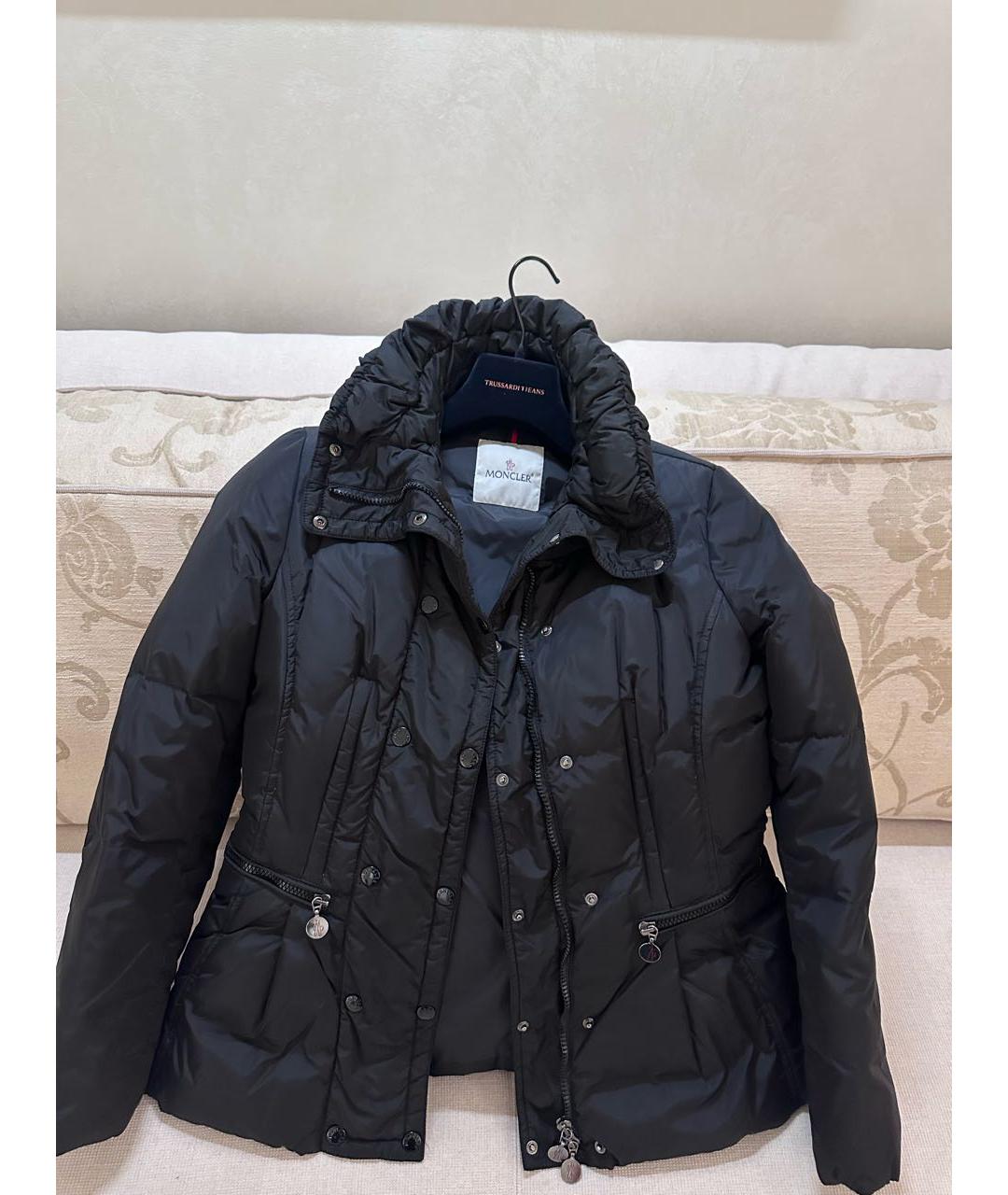 MONCLER Черная куртка, фото 2