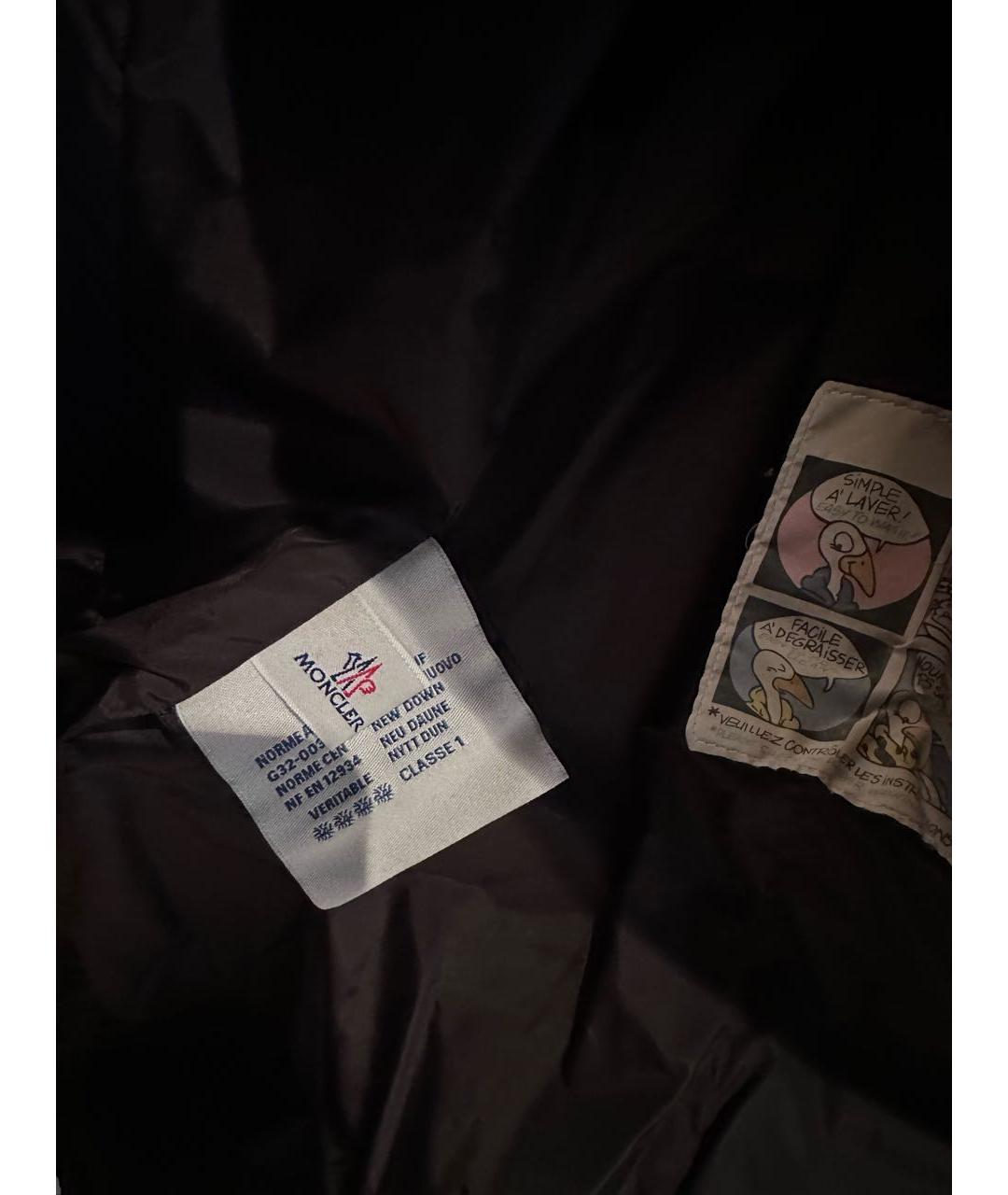 MONCLER Черная куртка, фото 6