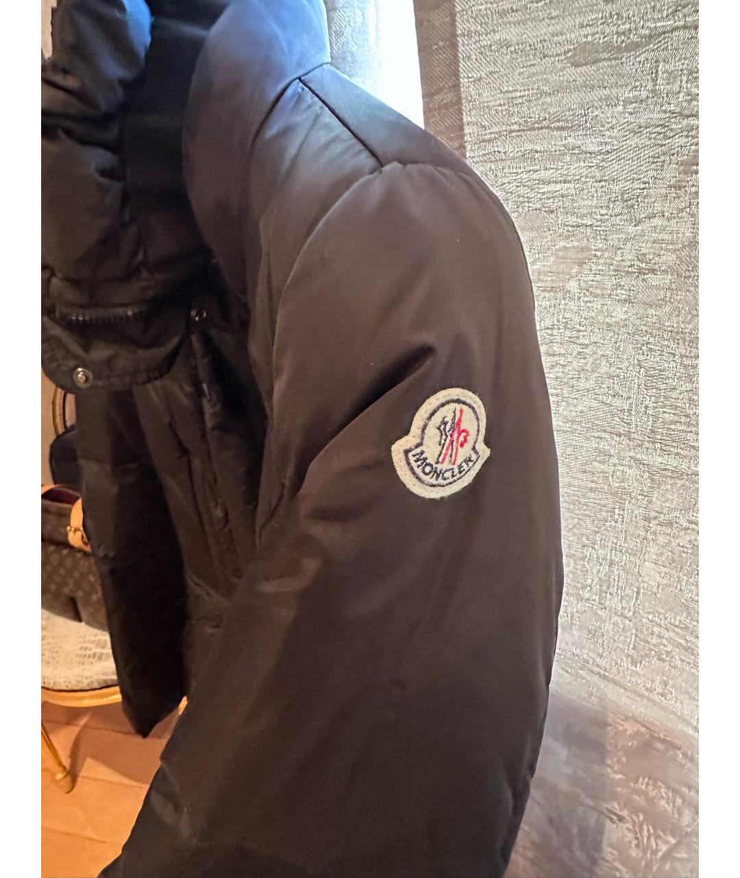 MONCLER Черная куртка, фото 5