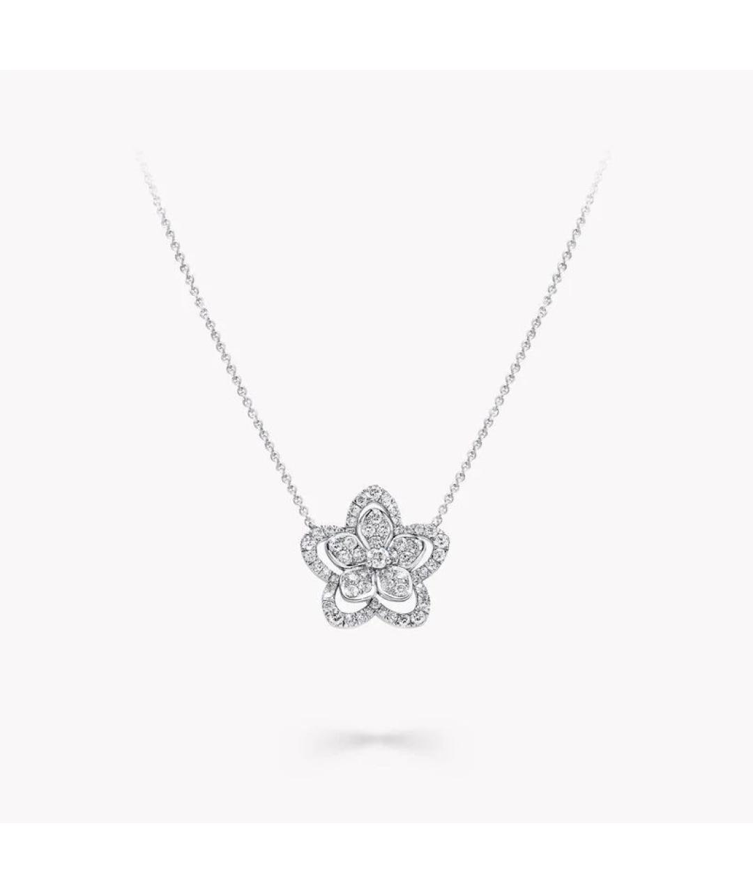 GRAFF Белая подвеска из белого золота, фото 5