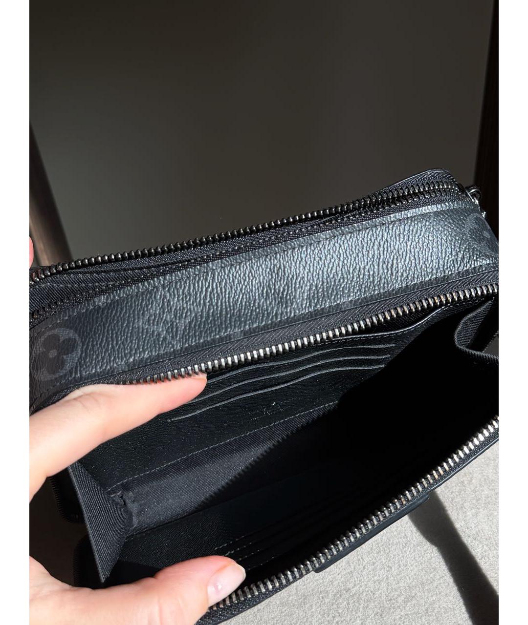 LOUIS VUITTON Черная сумка на плечо, фото 4