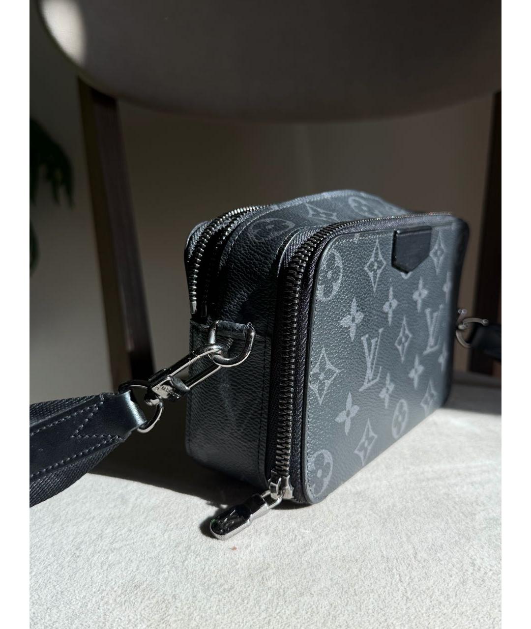 LOUIS VUITTON Черная сумка на плечо, фото 2