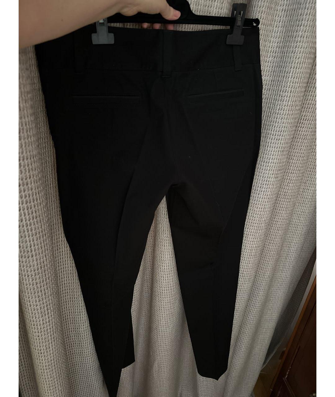 DOLCE&GABBANA Черные хлопковые прямые джинсы, фото 3