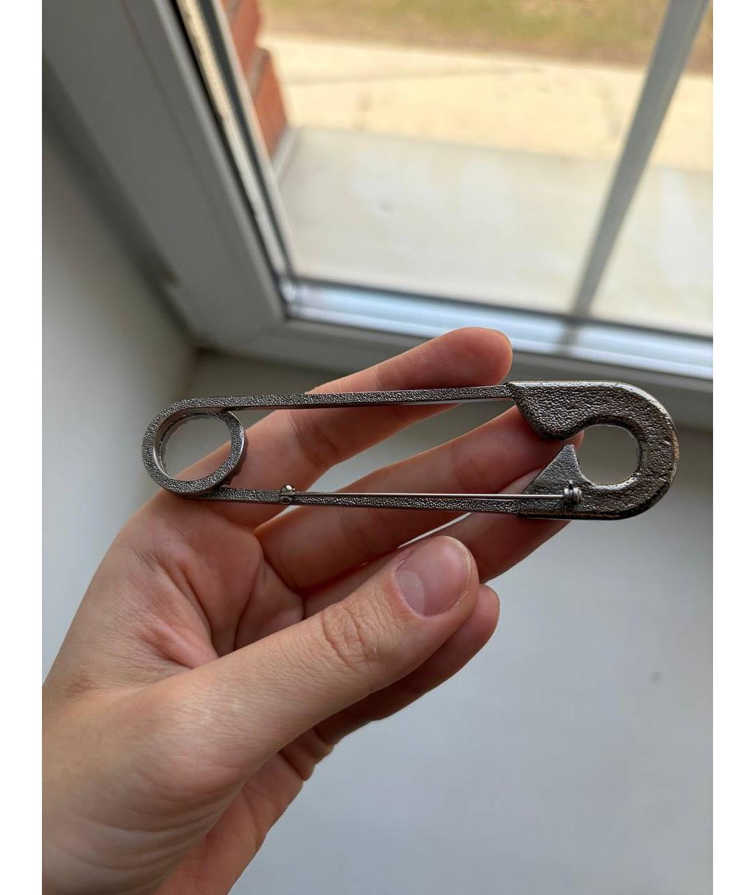 CHANEL Черная булавка / брошь, фото 7