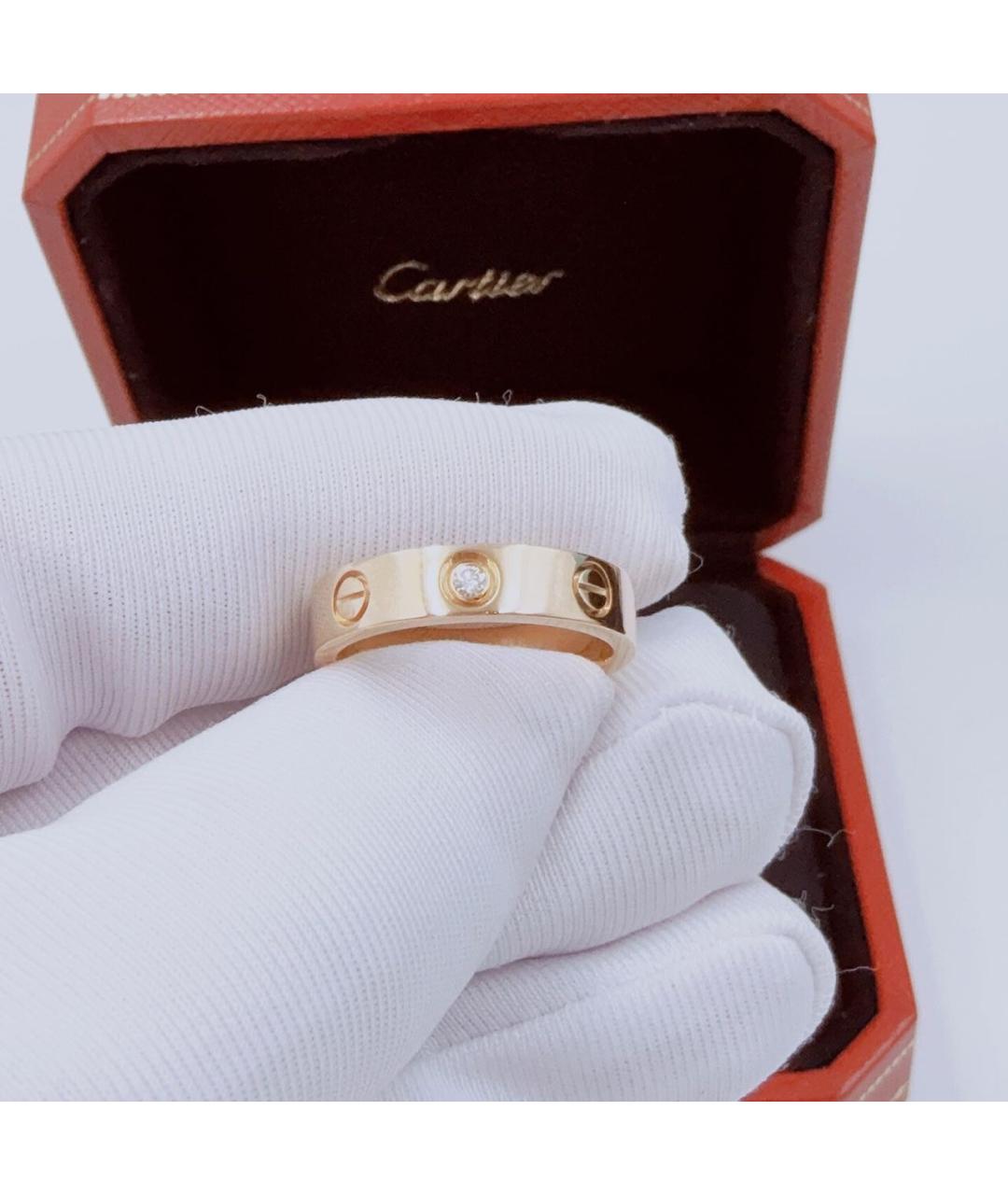 CARTIER Желтое кольцо из желтого золота, фото 2