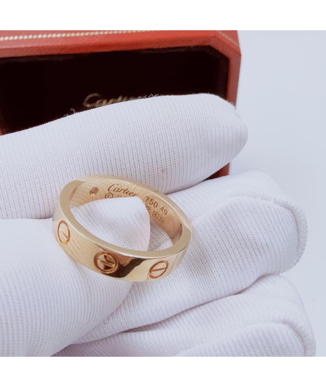 CARTIER Желтое кольцо из желтого золота, фото 7