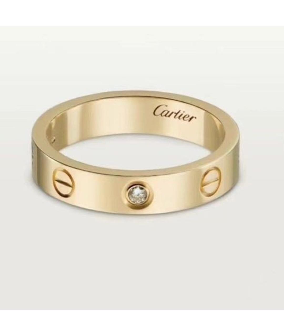 CARTIER Желтое кольцо из желтого золота, фото 8