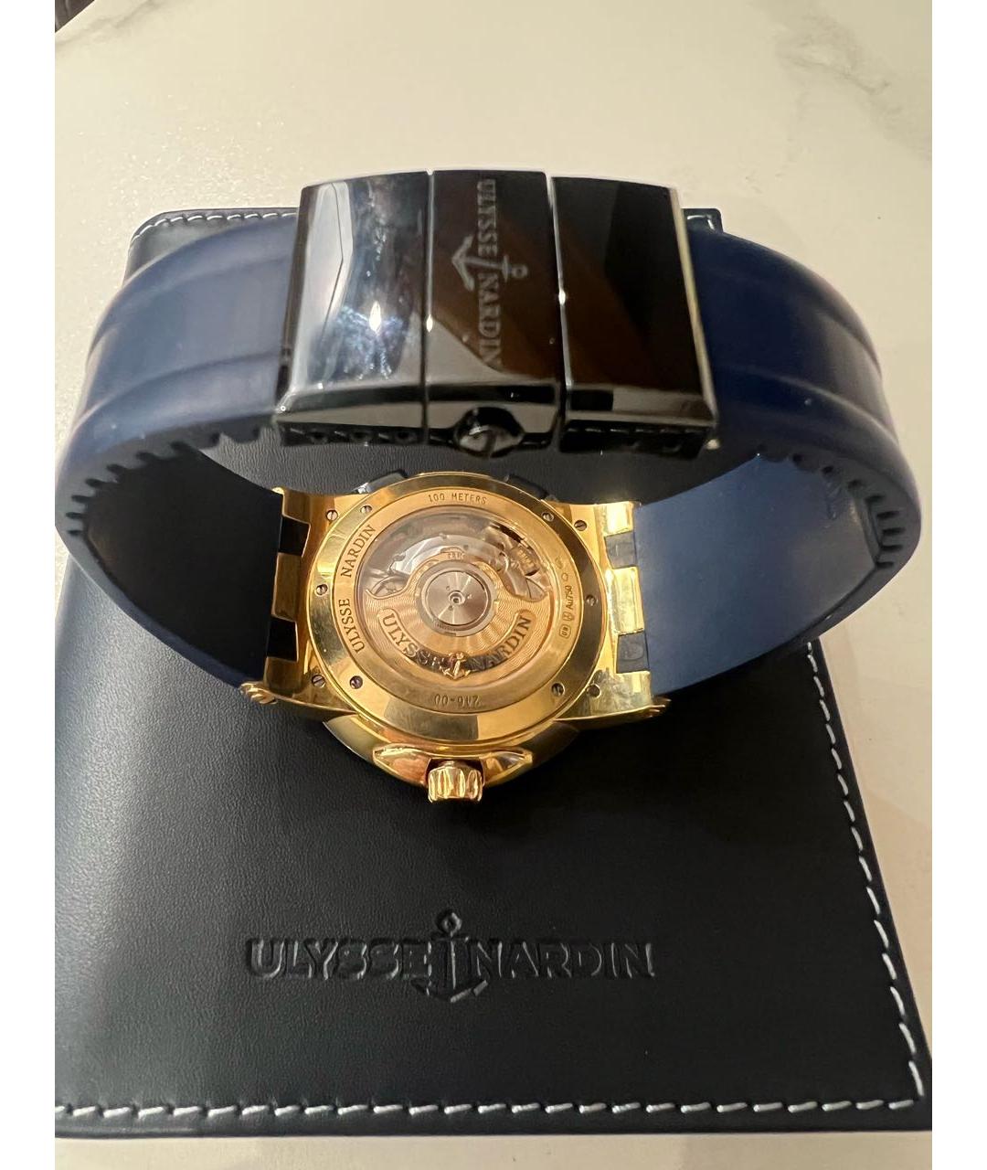 Ulysse Nardin Темно-синие часы, фото 2