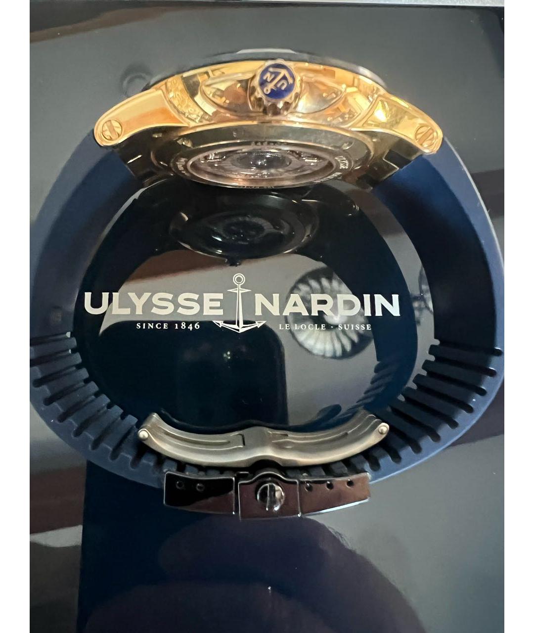 Ulysse Nardin Темно-синие часы, фото 3