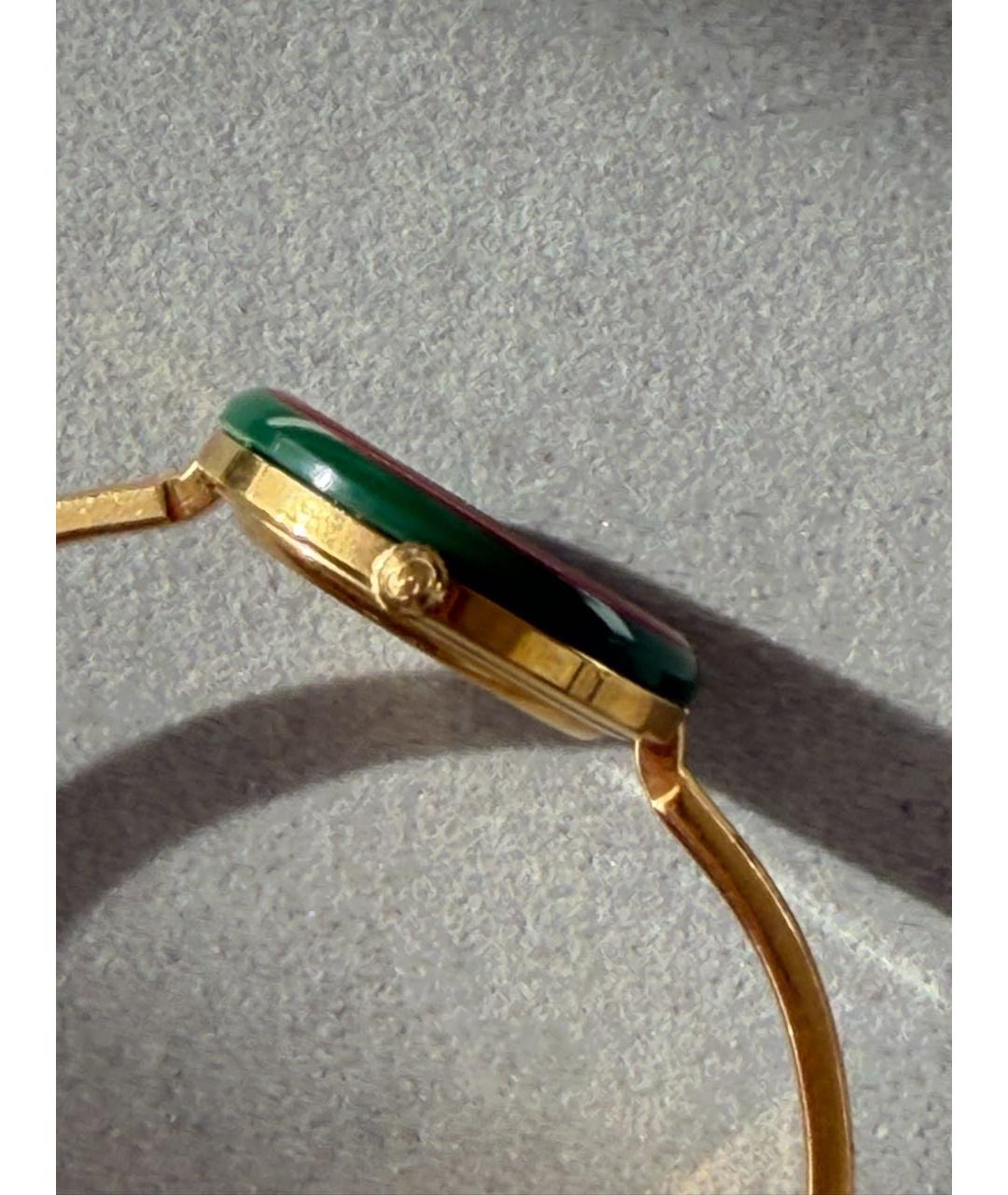 GUCCI Золотые позолоченные часы, фото 4