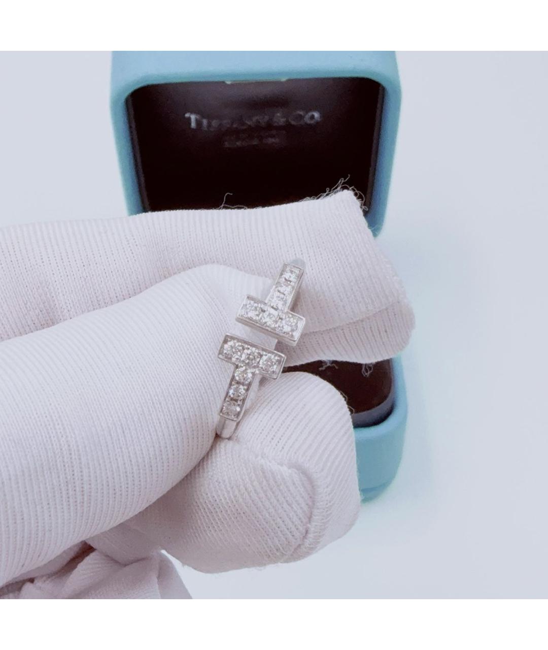 TIFFANY&CO Белое кольцо из белого золота, фото 5