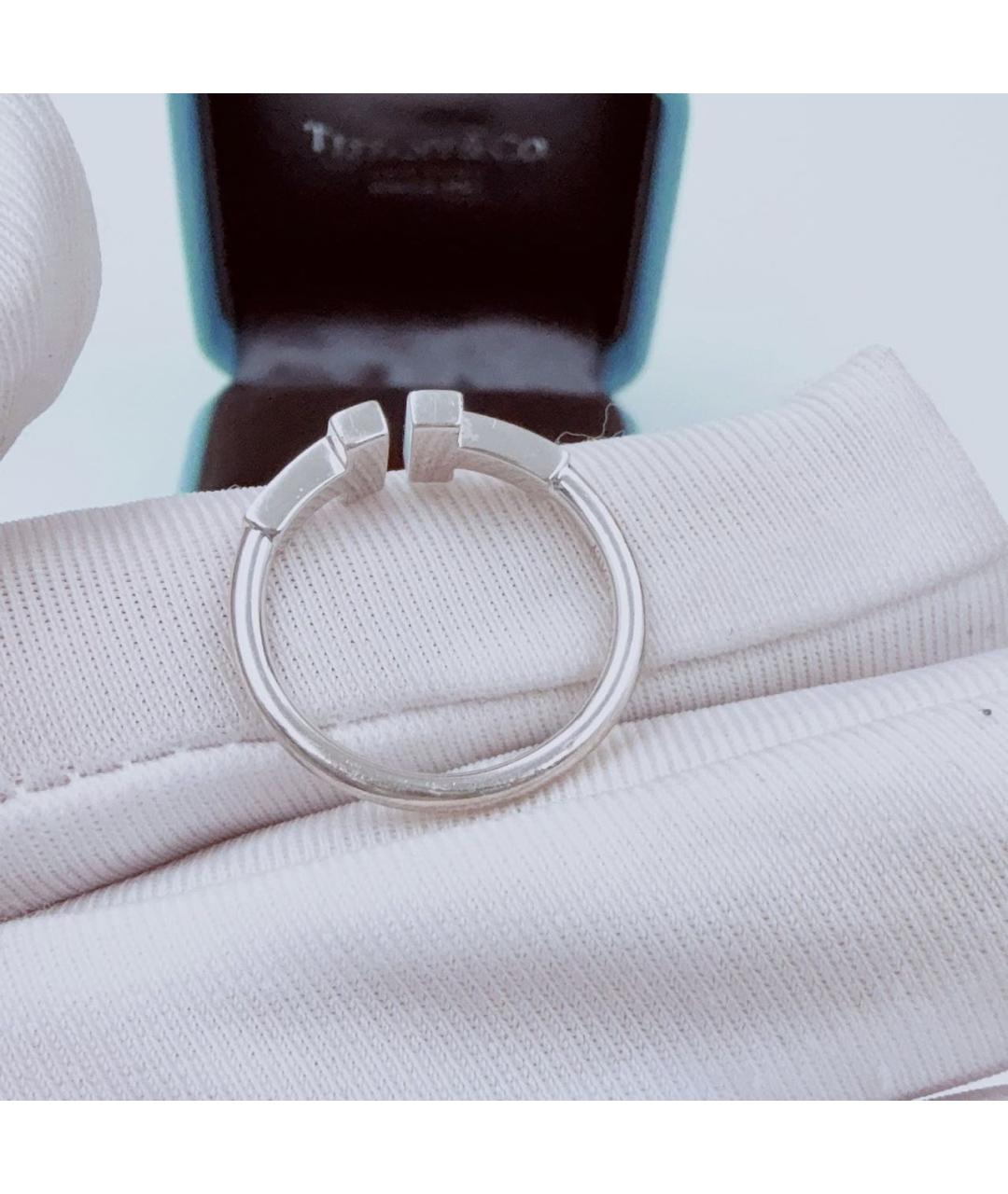 TIFFANY&CO Белое кольцо из белого золота, фото 6
