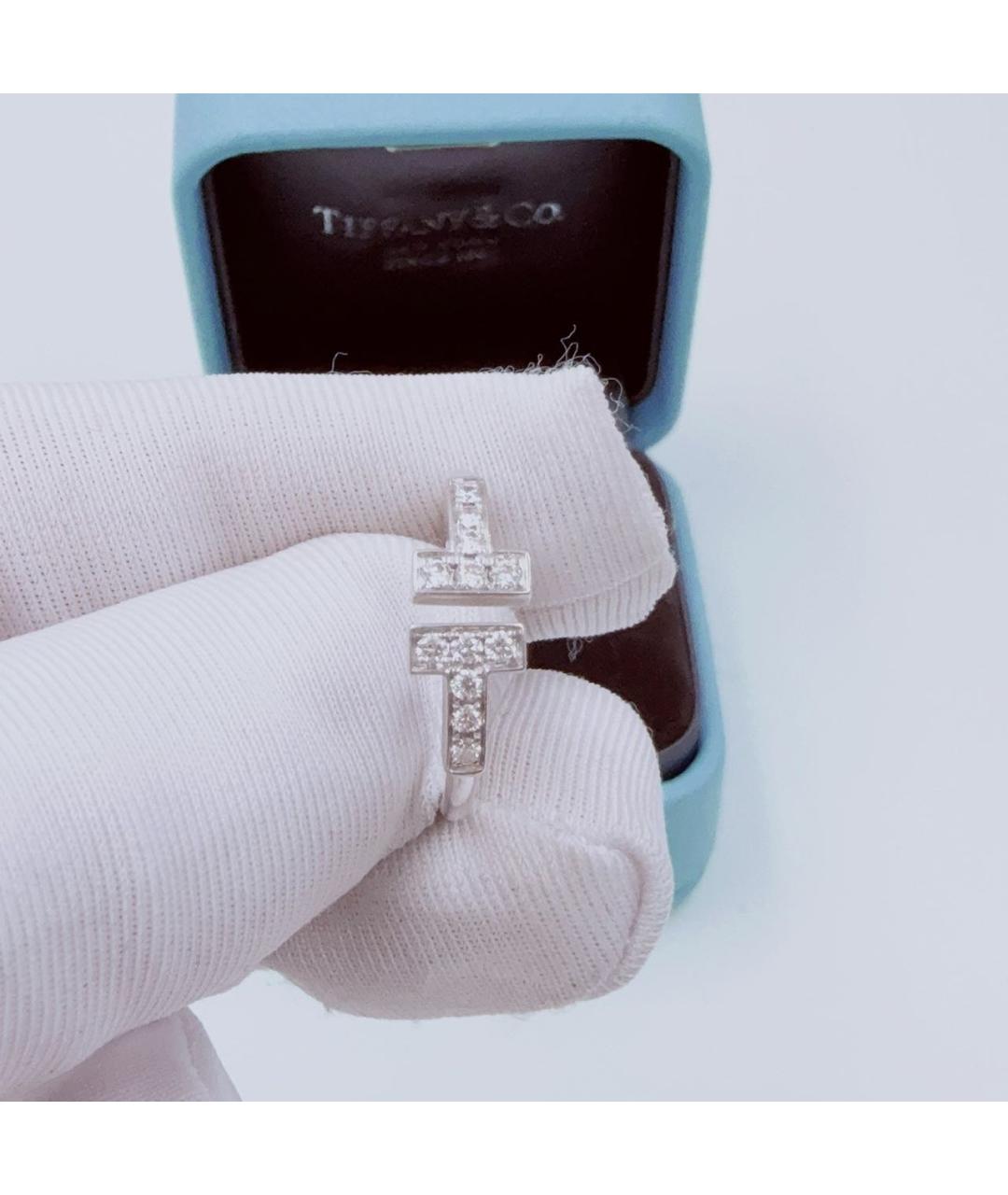 TIFFANY&CO Белое кольцо из белого золота, фото 4