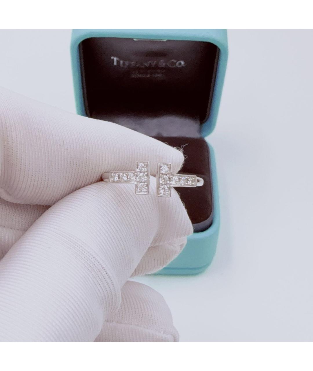 TIFFANY&CO Белое кольцо из белого золота, фото 3