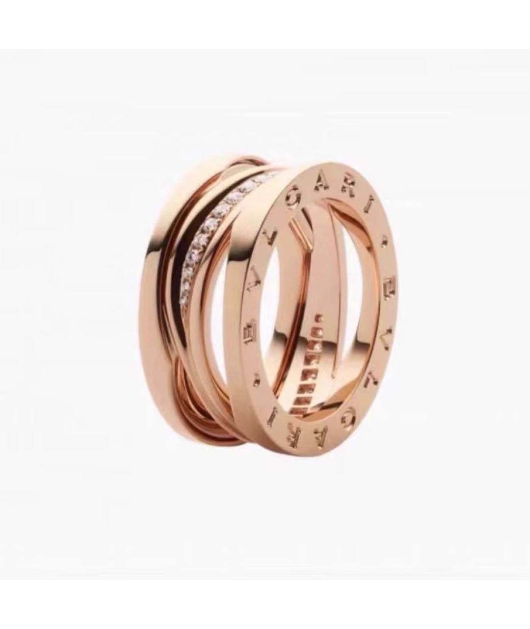 BVLGARI Розовое кольцо из розового золота, фото 5