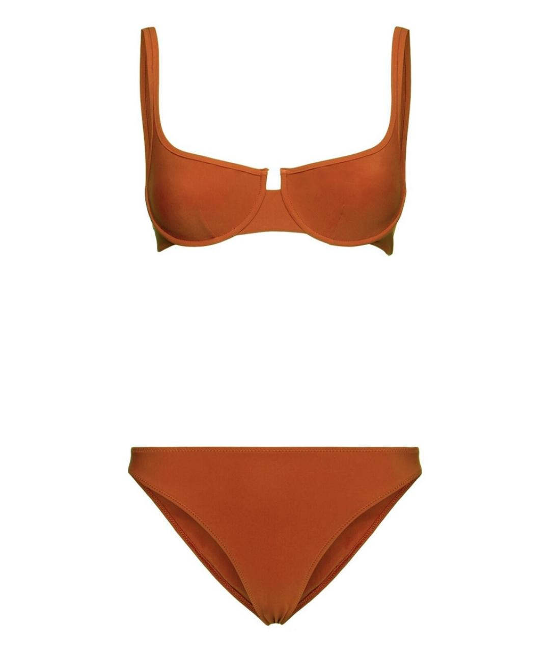 LIDO Коричневый купальник, фото 1