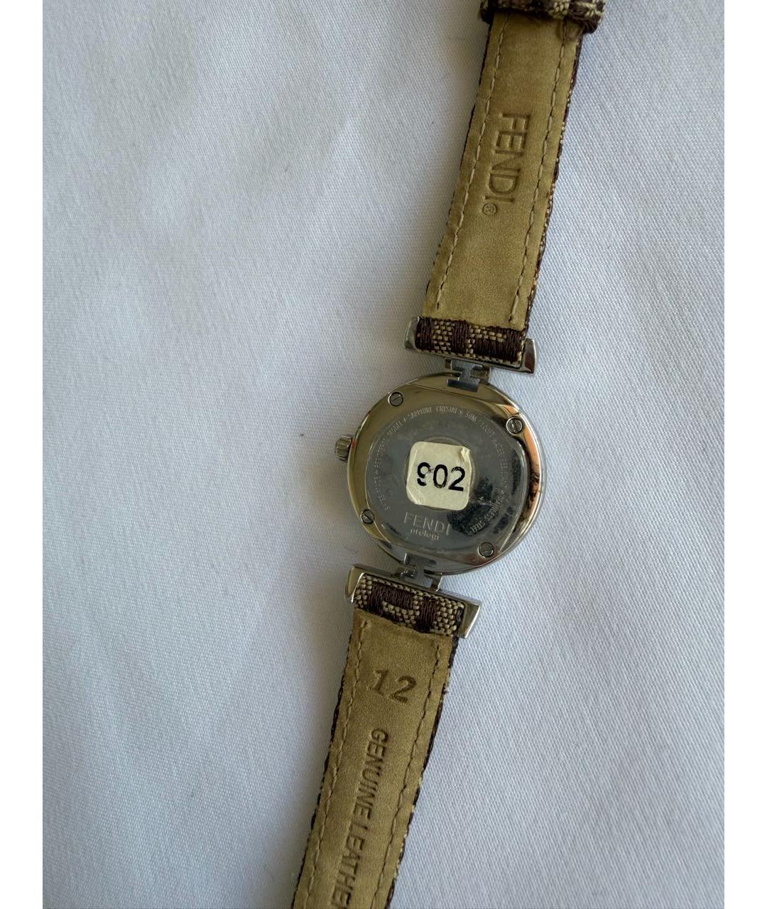 FENDI Серебряные часы, фото 2
